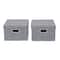 Household Essentials Storage Bins with Lids, 2ct.